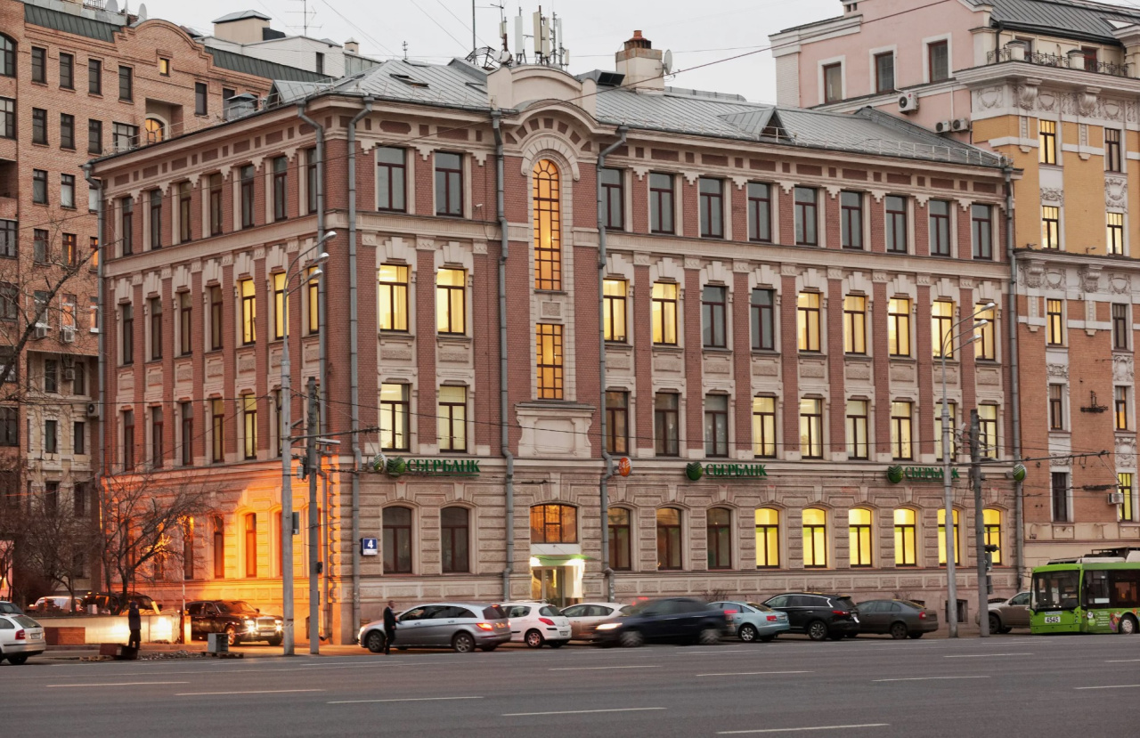 фасад дома, здание по адресу г Москва, Смоленский б-р, д 4 